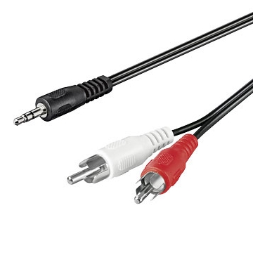 CAVO AUDIO STEREO JACK 3.5mm - 1,8mt m/m